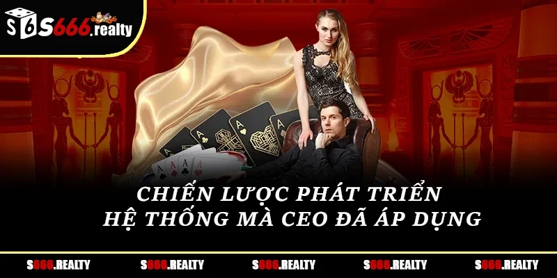 Chiến lược phát triển hệ thống mà CEO đã áp dụng